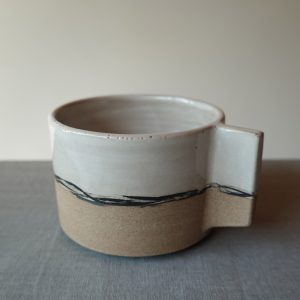Tasse anse carrée "Horizon"